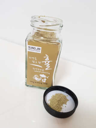 성진홀푸드 프리미엄 천연조미료 휼 120g 1병 — 4.5점을 준 리뷰어가 2019년 5월 올린 사용 사진