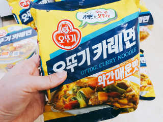 오뚜기카레면 2차 모집 — 5점을 준 리뷰어가 2019년 2월 올린 사용 사진