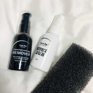 뷰오케이 욕실 화장실 셀프 물때제거 코팅제,리무버 50ml — 5점을 준 리뷰어가 2019년 5월 올린 사용 사진