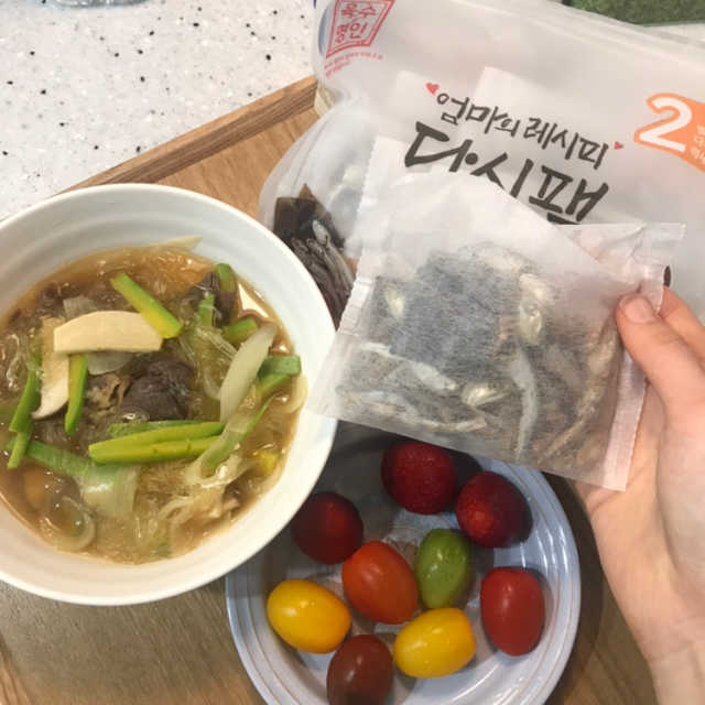 육수명인 엄마의 레시피 다시팩 3종 리뷰 사진