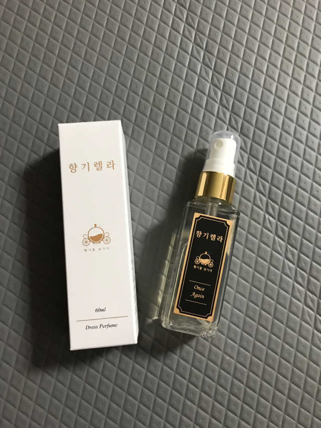 백화점 1층 향기, 향기렐라 니치섬유향수 리뷰 사진