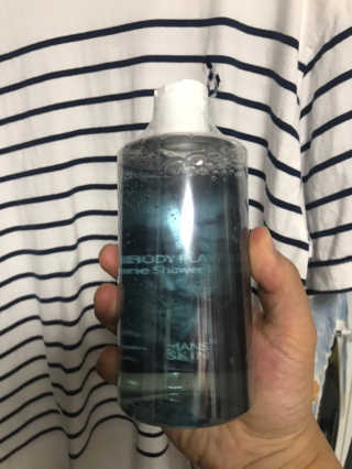 맨즈스킨 바디플레이어 약산성 퍼퓸 바디워시 — 5점을 준 리뷰어가 2019년 8월 올린 사용 사진