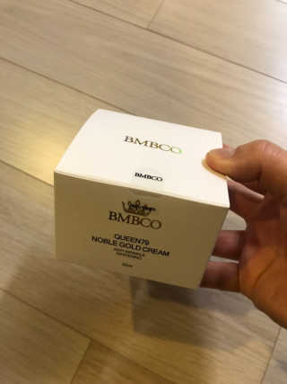 비엠비코 퀸79 노블 골드 크림 — 5점을 준 리뷰어가 2020년 1월 올린 사용 사진