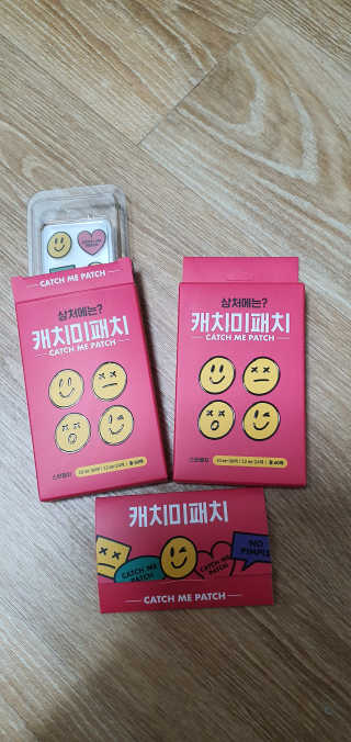 캐치미패치 트러블 스팟패치 — 5점을 준 리뷰어가 2019년 12월 올린 사용 사진