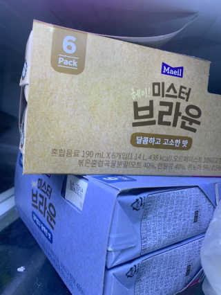 헤이미스터브라운 [매일유업] 헤이 미스터브라운 12개입 — 5점을 준 리뷰어가 2019년 8월 올린 사용 사진