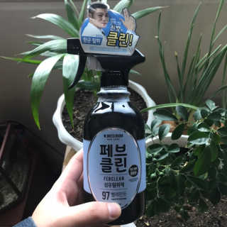 더블유드레스룸 페브클린 500ml — 4점을 준 리뷰어가 2018년 11월 올린 사용 사진