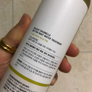 달리프 클로렐라 베러 루트 워터트리트먼트 200ml — 4.5점을 준 리뷰어가 2020년 2월 올린 사용 사진