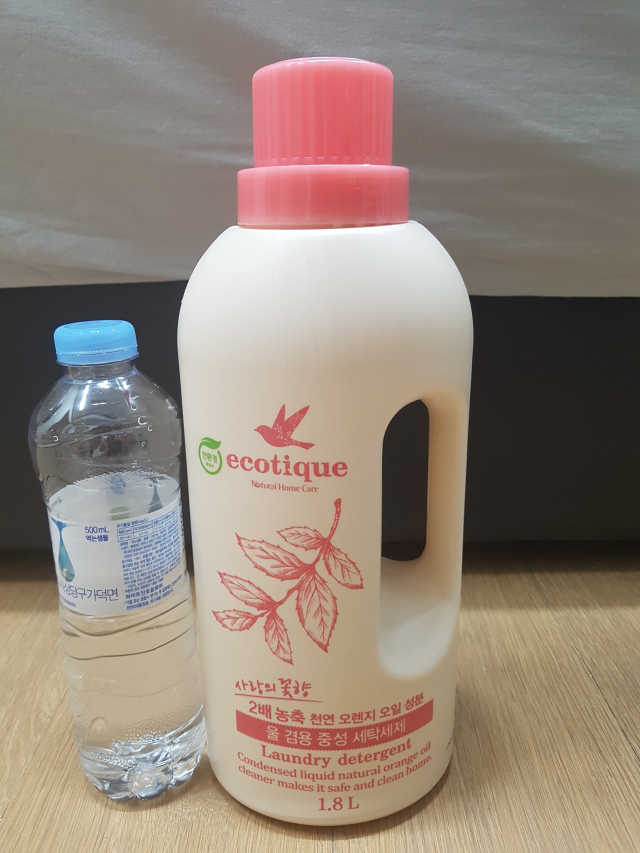 울 겸용 중성 세탁세제 1.8L 리뷰 사진