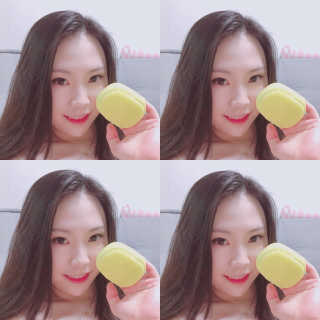비비또 페이셜 클렌징 브러쉬 2P — 5점을 준 리뷰어가 2018년 6월 올린 사용 사진