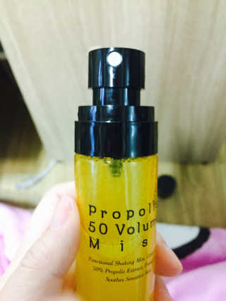 퓨어힐스 프로폴리스 50 볼륨 미스트 100ml — 3.5점을 준 리뷰어가 2017년 2월 올린 사용 사진
