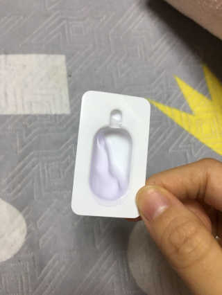 야시엔코 앰플수면팩 퍼플 — 4점을 준 리뷰어가 2019년 2월 올린 사용 사진
