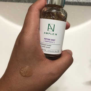 앰플엔 암 페트 펩티드 샷 AMPOULE — 4.5점을 준 리뷰어가 2019년 7월 올린 사용 사진