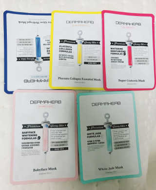 [더마허브] 주사팩 5종, 물광,백옥,태반,신데렐라 등 — 4점을 준 리뷰어가 2018년 3월 올린 사용 사진