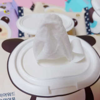 달곰이 물티슈 — 5점을 준 리뷰어가 2019년 3월 올린 사용 사진