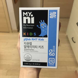마이니 지큐랩 알에이치티 키즈 — 4.33점을 준 리뷰어가 2018년 2월 올린 사용 사진