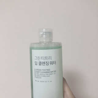 (주)에네스티 그린 티트리 딥 클렌징 워터 300ml — 4.5점을 준 리뷰어가 2019년 11월 올린 사용 사진