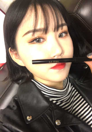 히라 비주얼 베일 아이라이너 — 4점을 준 리뷰어가 2017년 2월 올린 사용 사진