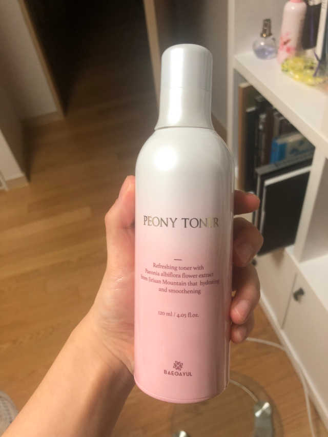 작약꽃 토너 리뷰 사진