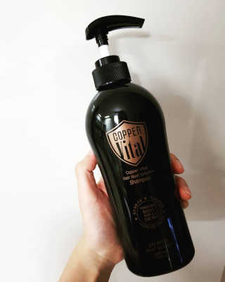 코퍼바이탈 헤어루트 솔루션 샴푸 500ml — 5점을 준 리뷰어가 2018년 9월 올린 사용 사진