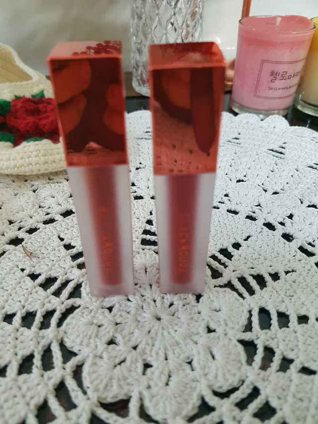 [블랙루즈] 에어 핏 벨벳 틴트3 택1+랜덤1 리뷰 사진