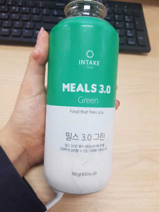인테이크 밀스 3.0 Trial Kit(보틀형 5종) — 4점을 준 리뷰어가 2017년 4월 올린 사용 사진