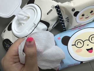 달곰이 물티슈 — 5점을 준 리뷰어가 2017년 6월 올린 사용 사진