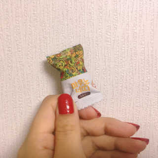아우노 너띠 땅콩캔디 — 5점을 준 리뷰어가 2018년 7월 올린 사용 사진