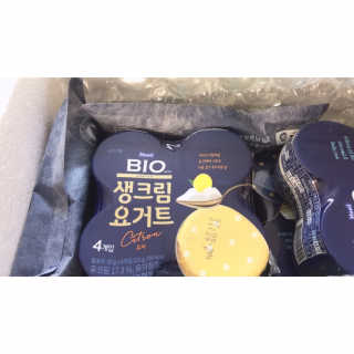 [매일 바이오] 생크림요거트 플레인 12개 + 유자 12개 — 5점을 준 리뷰어가 2019년 6월 올린 사용 사진
