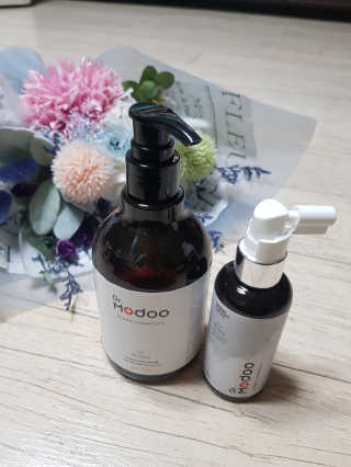 닥터모두 홈스파 스칼프 샴푸 300ml + 헤어토닉 — 4점을 준 리뷰어가 2019년 2월 올린 사용 사진
