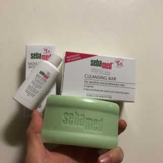 세바메드 클래식 클렌징 바[비누] + 바디로션 15ml — 3.5점을 준 리뷰어가 2019년 9월 올린 사용 사진