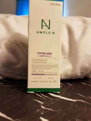 앰플엔 암 페트 펩티드 샷 AMPOULE — 5점을 준 리뷰어가 2019년 6월 올린 사용 사진