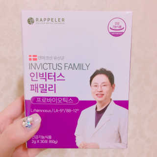 라플레 유해균을 이겨 튼튼한 장으로,  인빅터스 패밀리 — 5점을 준 리뷰어가 2019년 4월 올린 사용 사진