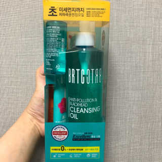 비알티씨 안티폴루션 블랙헤드 클렌징오일+티백클렌저 2매 — 5점을 준 리뷰어가 2019년 6월 올린 사용 사진