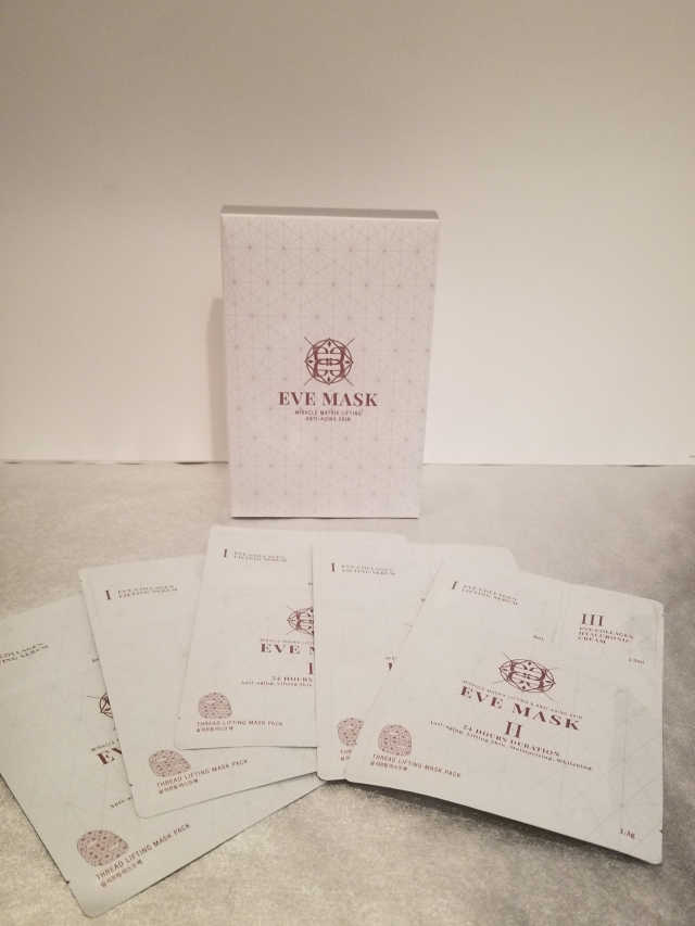 스레드 리프팅 3 단계 마스크 팩 리뷰 사진