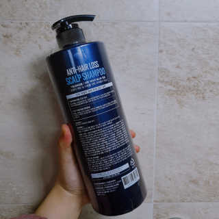 다슈코리아 다슈 데일리 단백질 한방 두피 골드 샴푸 1000ml — 5점을 준 리뷰어가 2019년 12월 올린 사용 사진