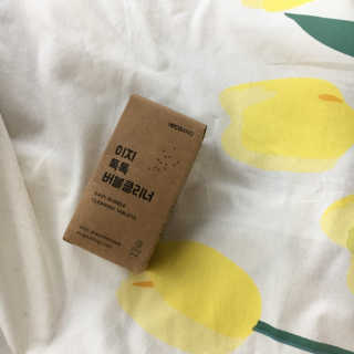 [에코앤드]이지톡톡 버블클리너 1종세척제 — 5점을 준 리뷰어가 2019년 6월 올린 사용 사진