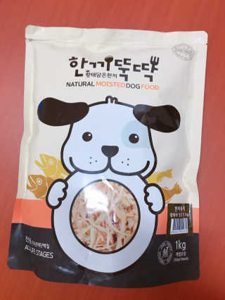 [펫토리아] 맛도 영양도 BEST 한끼뚝딱 강아지 사료 — 3.5점을 준 리뷰어가 2018년 12월 올린 사용 사진