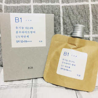 톤28 유기농 블루라이트 방어 UV 차단거리 건성용 B1 — 5점을 준 리뷰어가 2019년 5월 올린 사용 사진