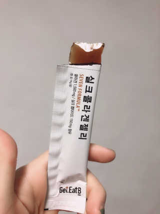 겟잇비 바르고 먹는 뷰티컴플렉스 — 4점을 준 리뷰어가 2018년 12월 올린 사용 사진