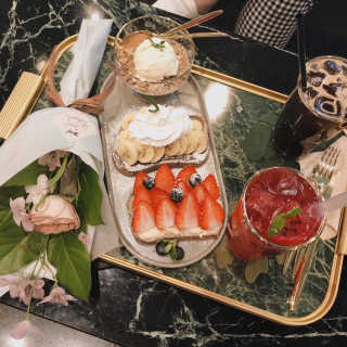 까치화방_판교점 [까지화방_판교점]오픈토스트세트+수제청음료+커피+꽃 — 5점을 준 리뷰어가 2019년 5월 올린 사용 사진