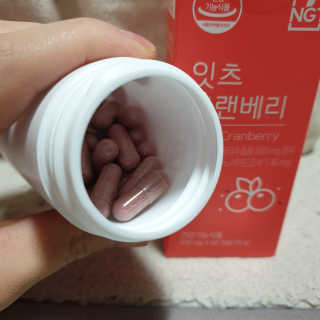 네츄럴굿띵스 잇츠 크랜베리 1병 30일분 — 5점을 준 리뷰어가 2019년 11월 올린 사용 사진