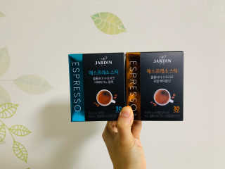 (주)쟈뎅 쟈뎅 에스프레소 스틱 [블랙+헤이즐넛 set] — 5점을 준 리뷰어가 2020년 2월 올린 사용 사진