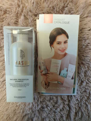 셀리본 하수오 내츄럴 프리벤션 탈모관리 샴푸 300ml — 4점을 준 리뷰어가 2019년 11월 올린 사용 사진