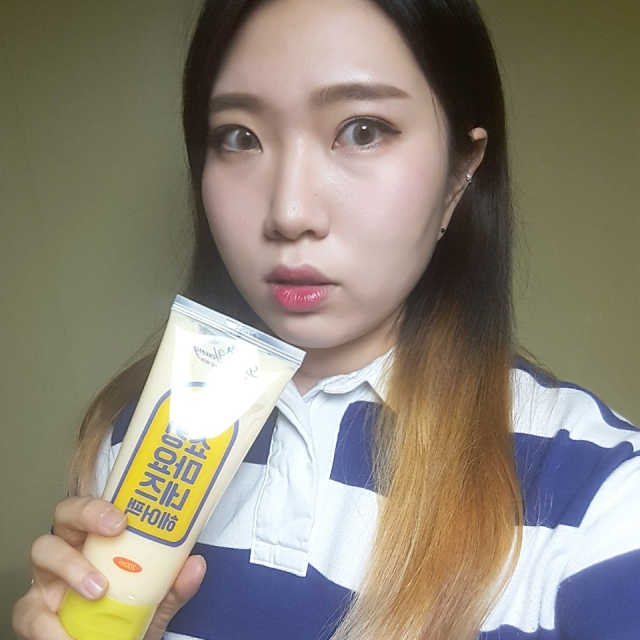 쇼킹마요네즈헤어팩 리뷰 사진