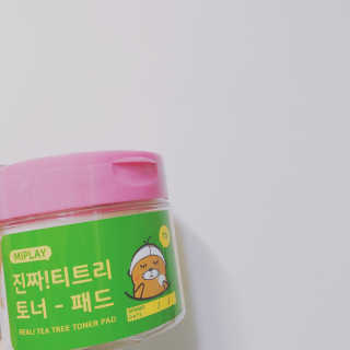 미플레이 진짜 티트리 토너 패드 — 5점을 준 리뷰어가 2018년 11월 올린 사용 사진