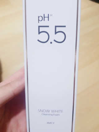 포므시 스노우화이트클렌징폼pH5.5 — 3.5점을 준 리뷰어가 2020년 2월 올린 사용 사진