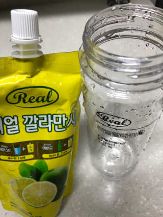 장수농가 리얼깔라만시 — 4.67점을 준 리뷰어가 2018년 6월 올린 사용 사진