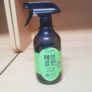 더블유드레스룸 페브클린 500ml — 3.83점을 준 리뷰어가 2018년 9월 올린 사용 사진