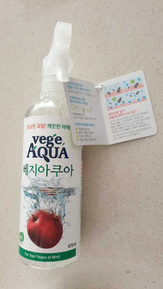베지아쿠아 475ml + 리필 1000ml 1Set — 5점을 준 리뷰어가 2019년 10월 올린 사용 사진