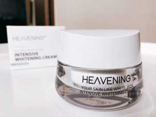 헤브닝 인텐시브 화이트닝크림 50ml — 4.5점을 준 리뷰어가 2018년 9월 올린 사용 사진